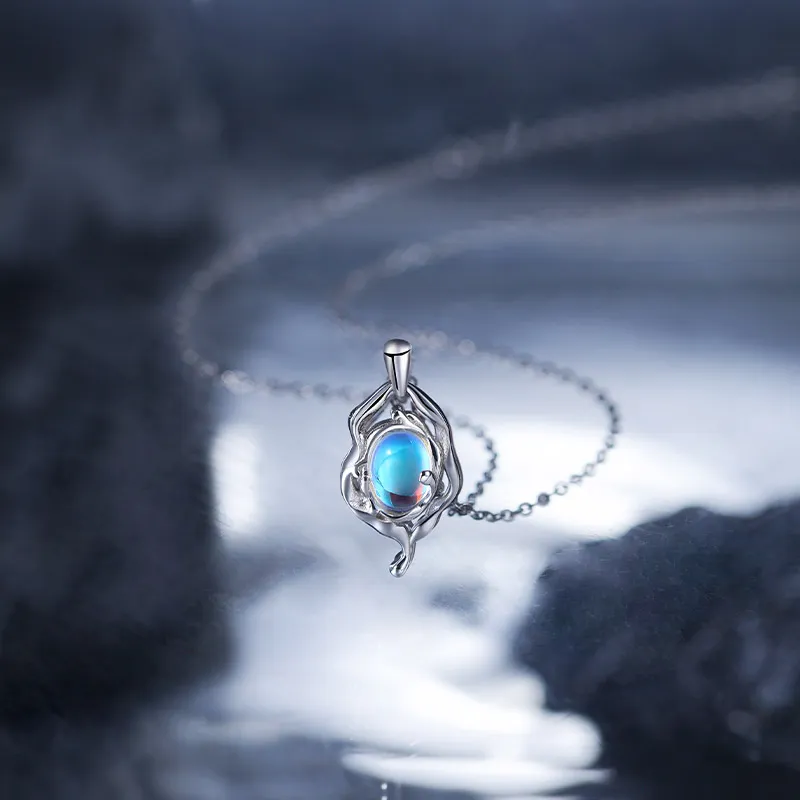 Treasure Love S999 Fine Silver Necklaces Women's-3