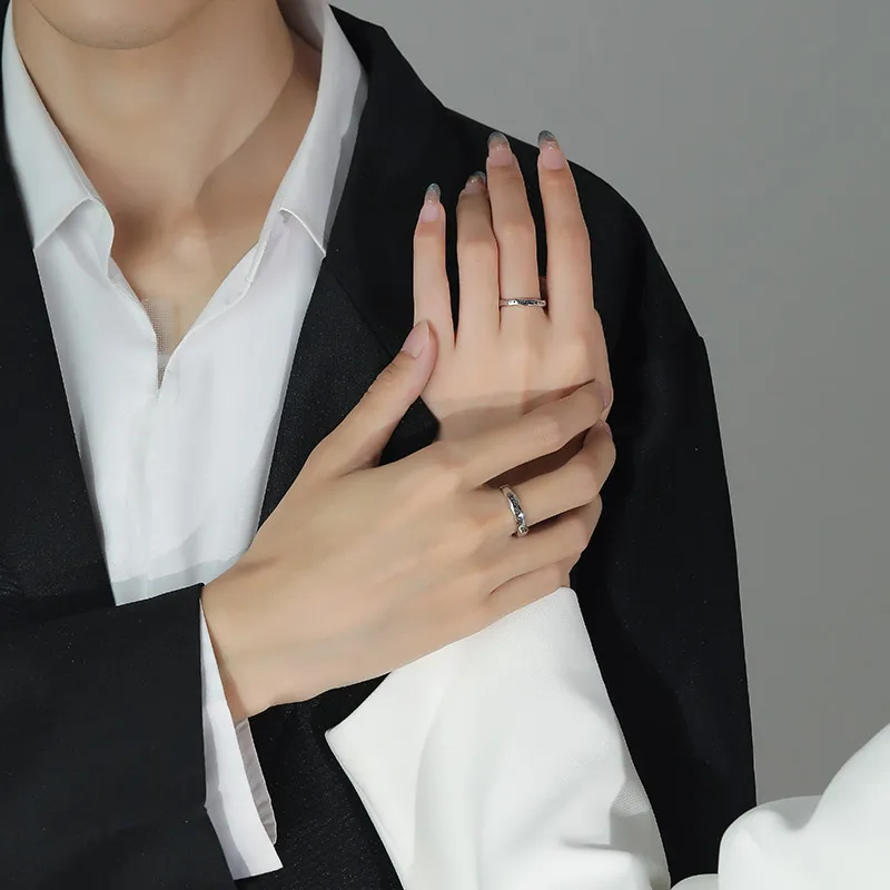 Treasure Love S925 Silver Rings Unisex-5