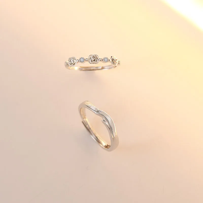 Treasure Love S999 Fine Silver Rings Unisex-2