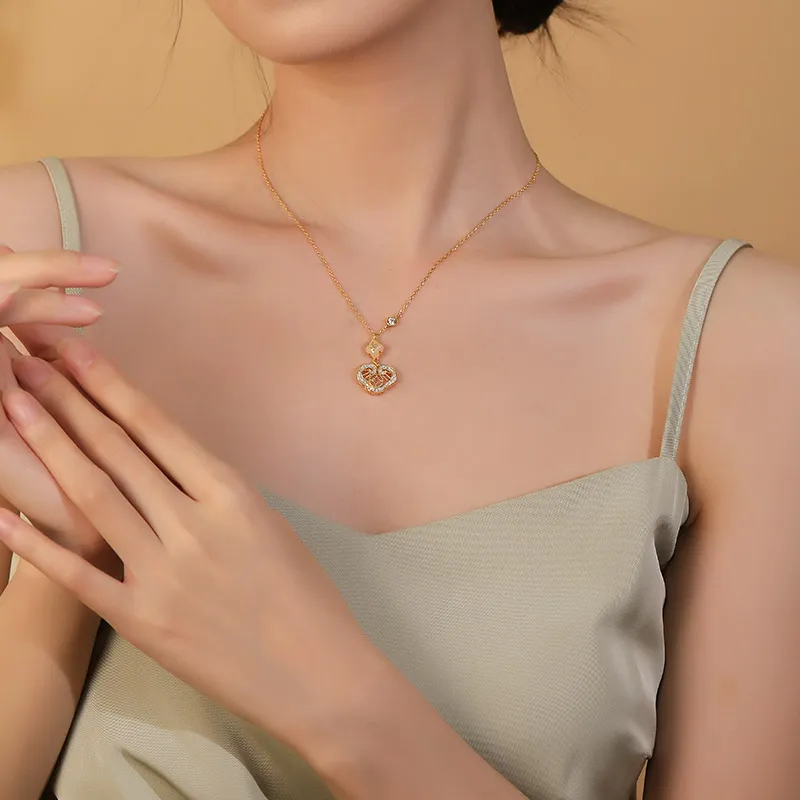 Treasure Love S925 Silver Necklaces Women's-4