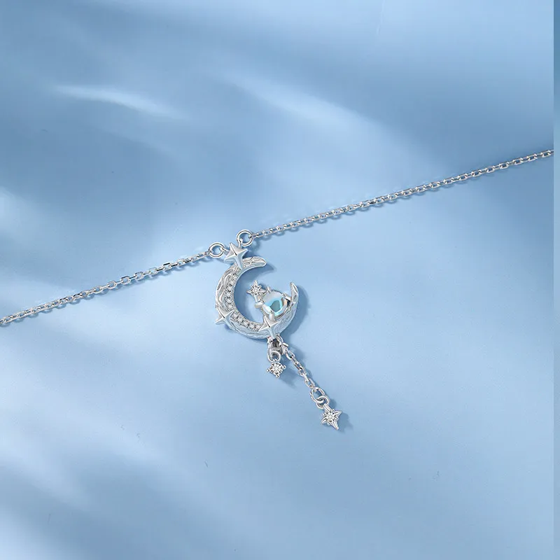 Treasure Love 925 Sterling Silver Necklaces Women's-1