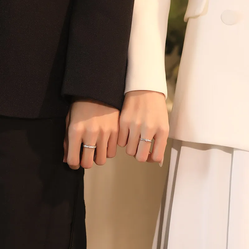 Treasure Love S925 Silver Rings Unisex-4
