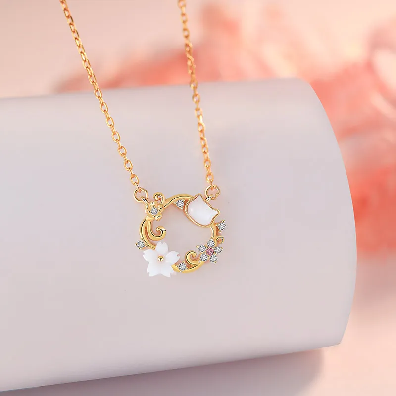 Treasure Love S925 Silver Necklaces Women's-2