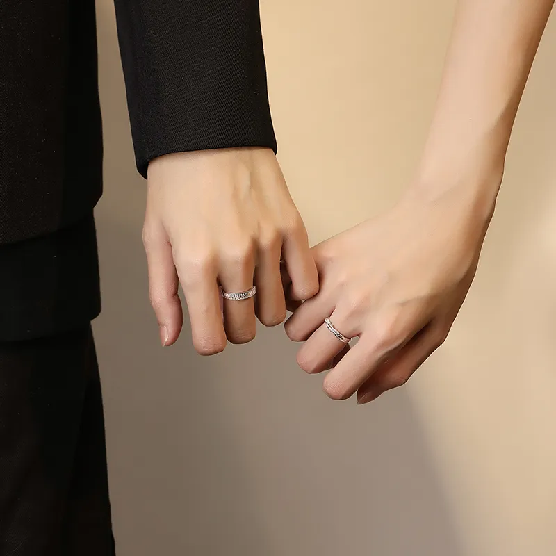 Treasure Love S999 Fine Silver Rings Unisex-4