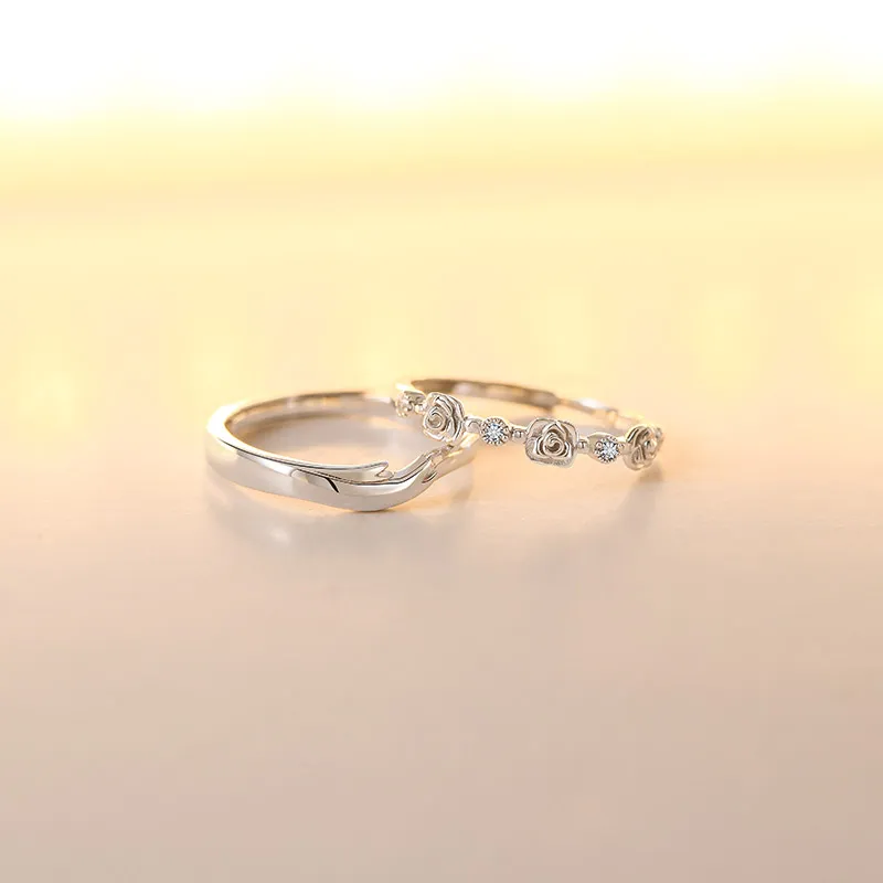 Treasure Love S999 Fine Silver Rings Unisex-1