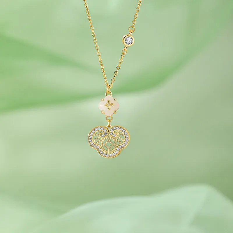 Treasure Love S925 Silver Necklaces Women's-3