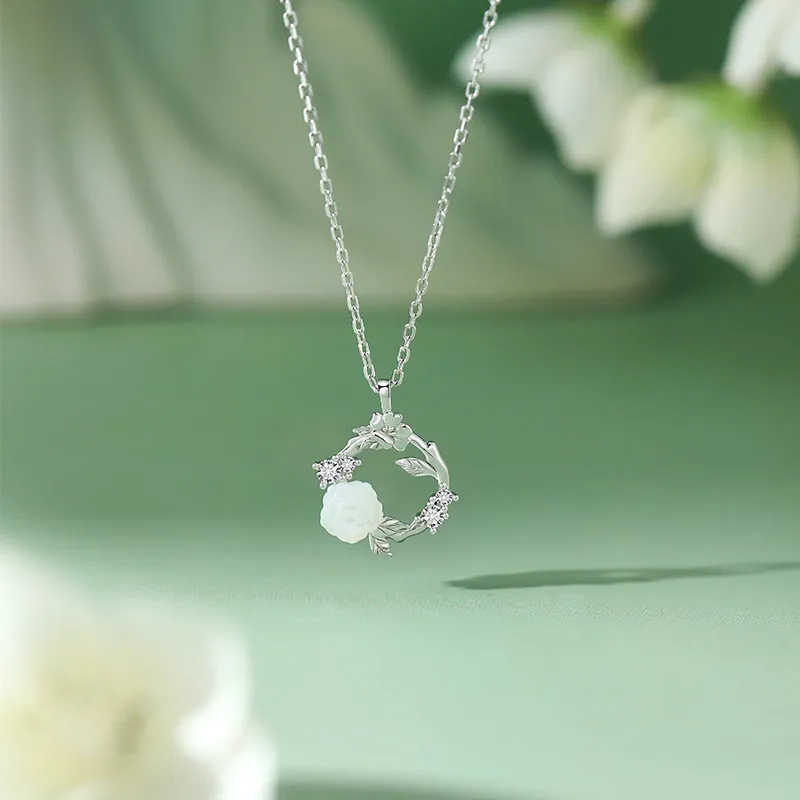 Treasure Love S925 Silver Necklaces Women's-3