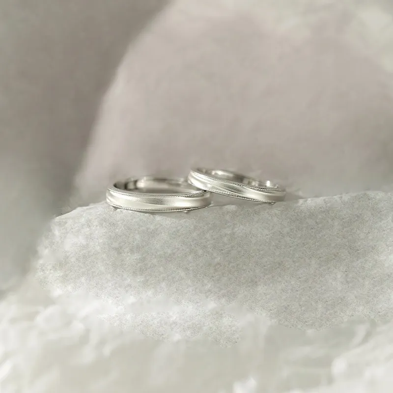 Treasure Love S999 Fine Silver Rings Unisex-1