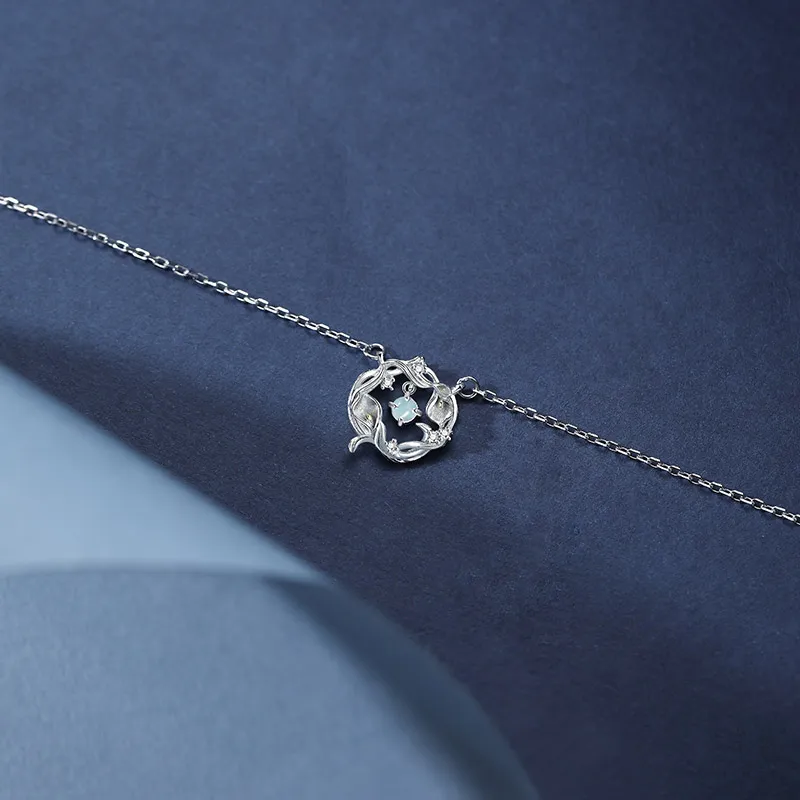 Treasure Love S925 Silver Necklaces Women's-2
