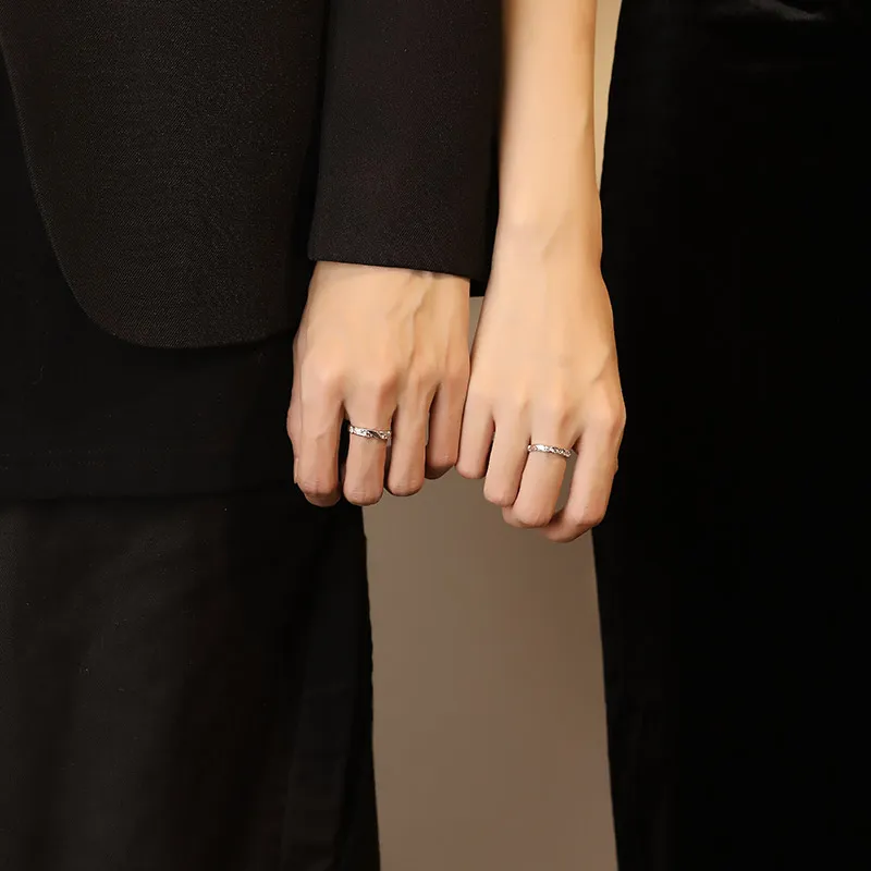 Treasure Love S925 Silver Rings Unisex-5