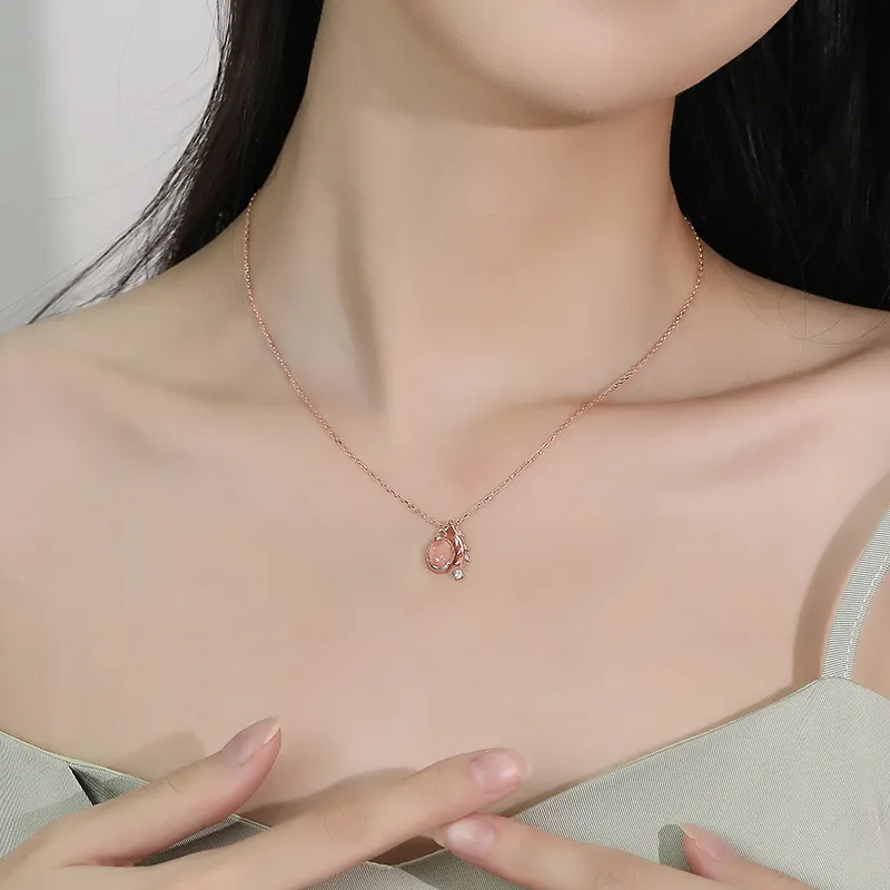 Treasure Love S925 Silver Necklaces Women's-6