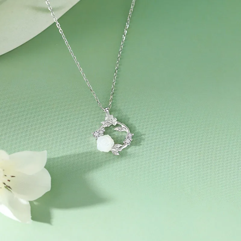 Treasure Love S925 Silver Necklaces Women's-1