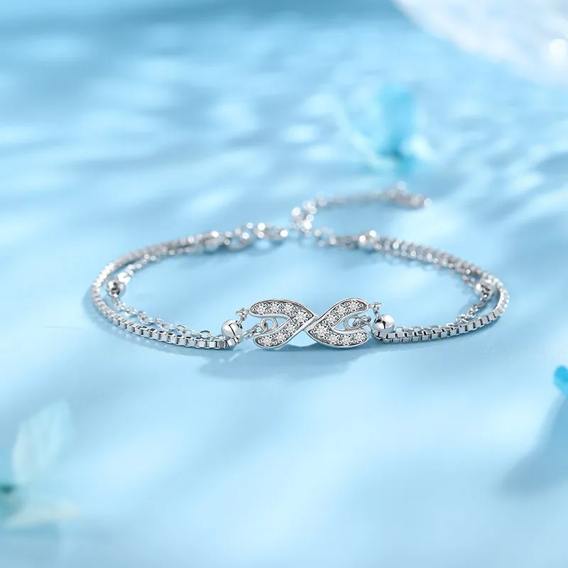 Treasure Love S925 Silver Bracelets Women's-3