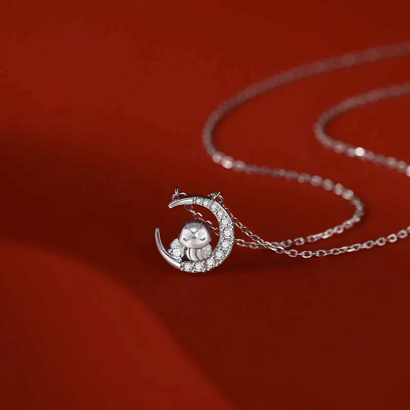 Treasure Love S925 Silver Necklaces Women's-3