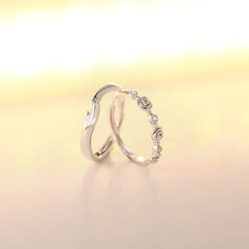 Treasure Love S999 Fine Silver Rings Unisex-3