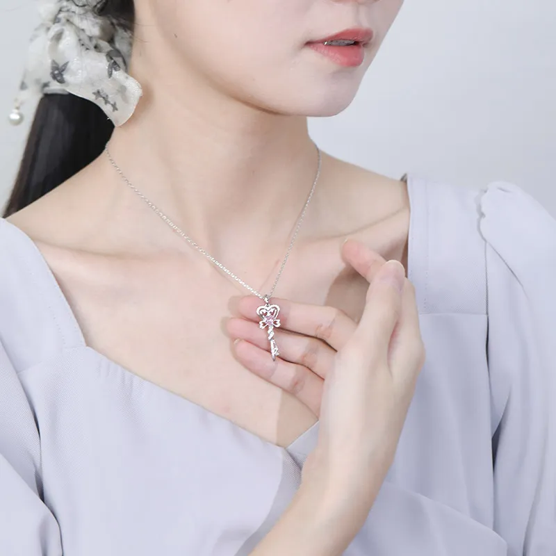Treasure Love S925 Silver Necklaces Women's-4