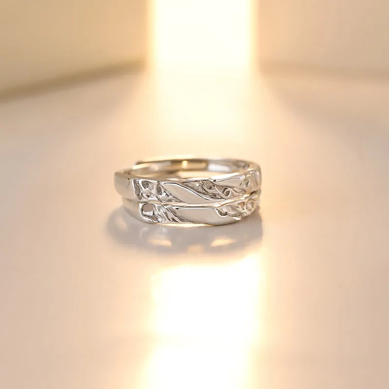 Treasure Love S925 Silver Rings Unisex-1