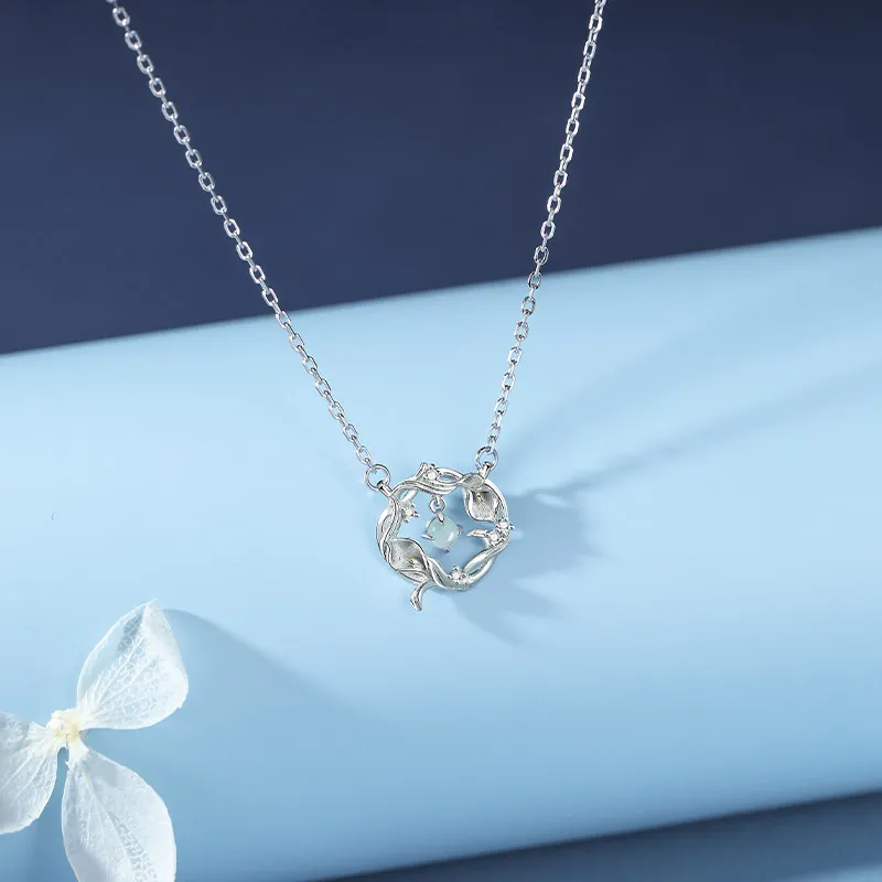 Treasure Love S925 Silver Necklaces Women's-3