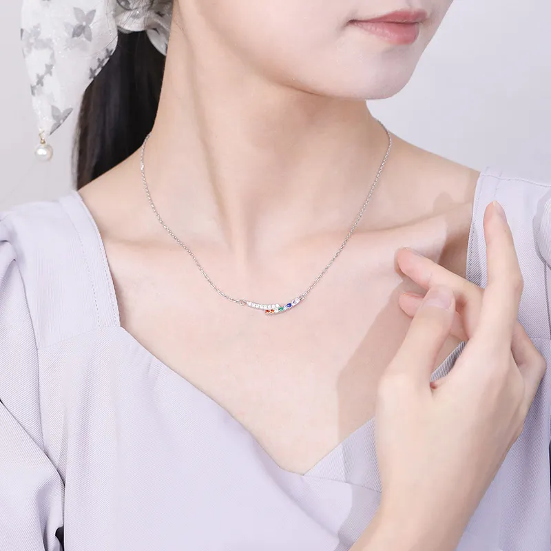 Treasure Love S925 Silver Necklaces Women's-4