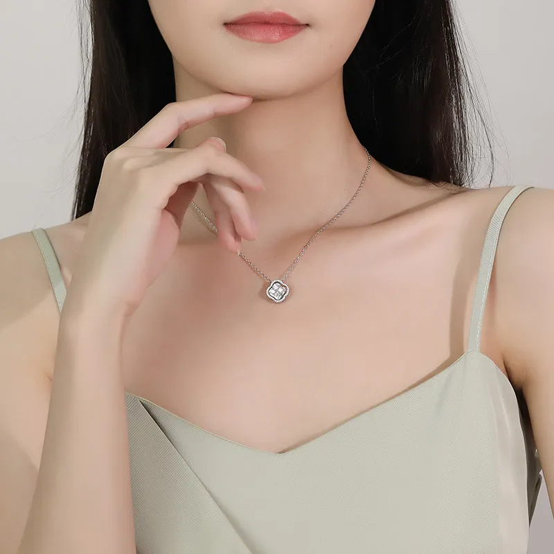 Treasure Love S925 Silver Necklaces Women's-6