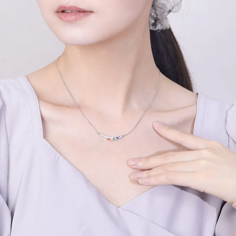 Treasure Love S925 Silver Necklaces Women's-3