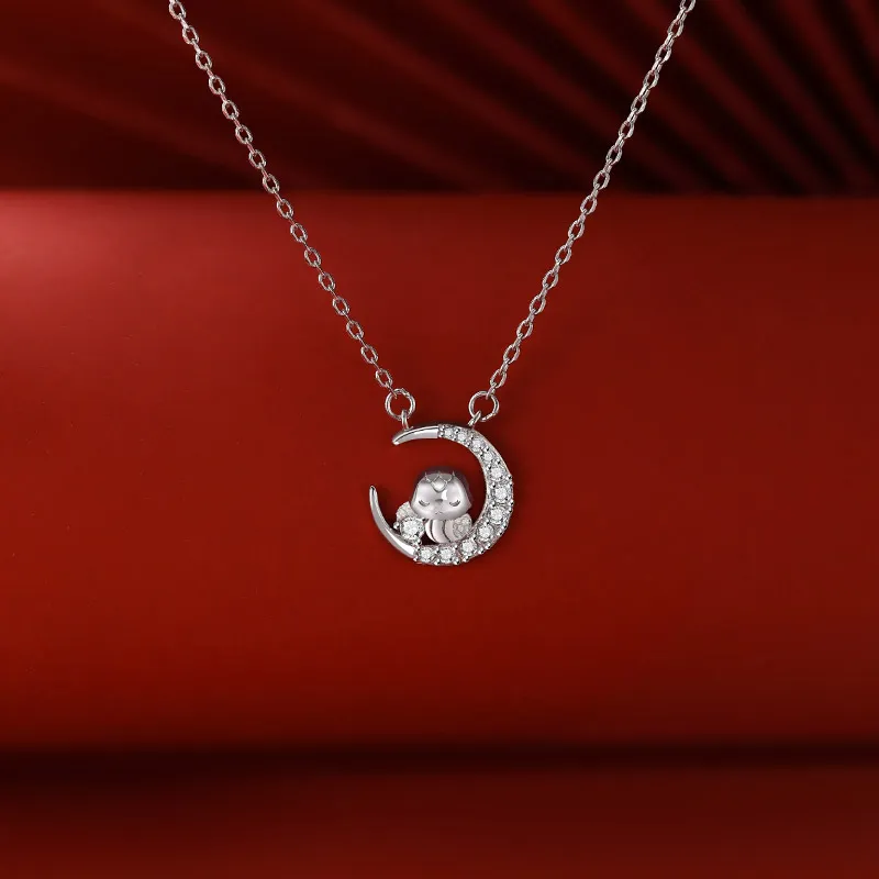 Treasure Love S925 Silver Necklaces Women's-1