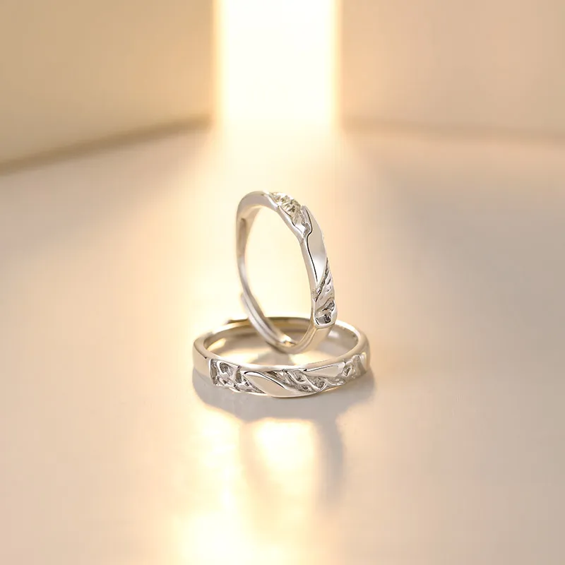 Treasure Love S925 Silver Rings Unisex-3