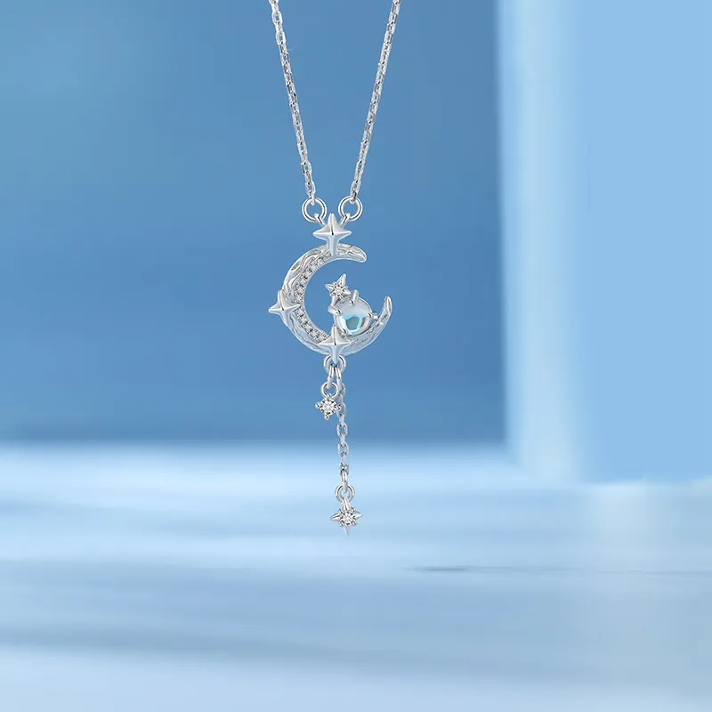Treasure Love 925 Sterling Silver Necklaces Women's-4