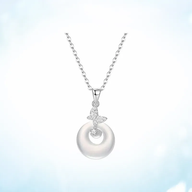 WINGSTOP Chalcedony Jade Necklaces Women's-2