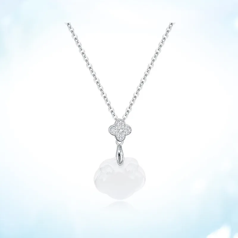 WINGSTOP Chalcedony Jade Necklaces Women's-2