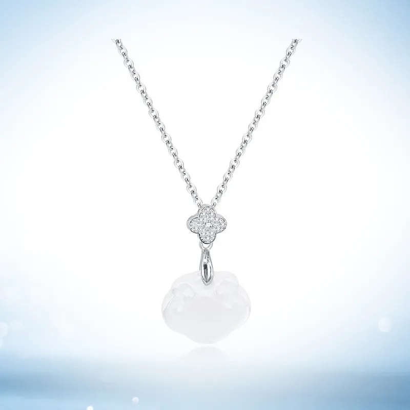 WINGSTOP Chalcedony Jade Necklaces Women's-1