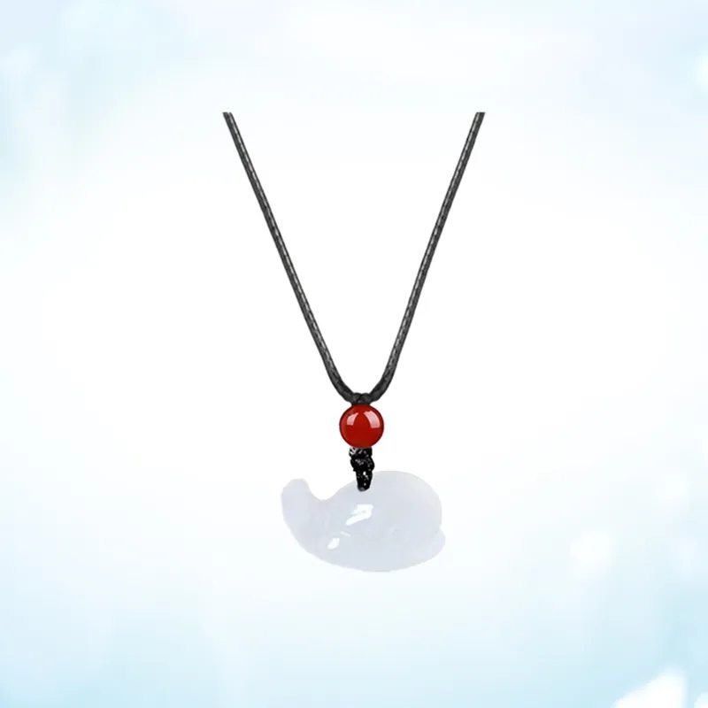 WINGSTOP Chalcedony Necklaces Unisex-1