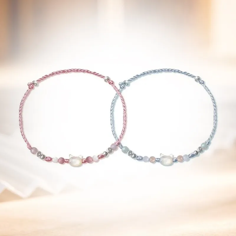 WINGSTOP Fabric Rope Bracelets Unisex-5