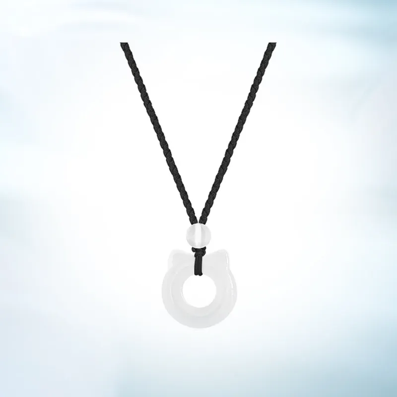 WINGSTOP Chalcedony Necklaces Unisex-2