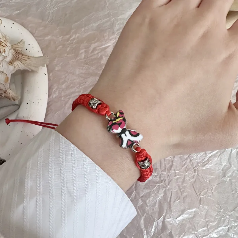 WINGSTOP Fabric Rope Bracelets Unisex-3