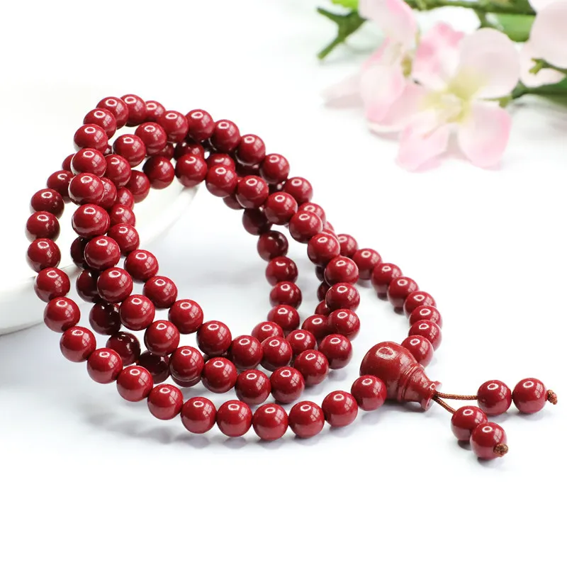 WINGSTOP Cinnabar Jade Bracelets Unisex-4