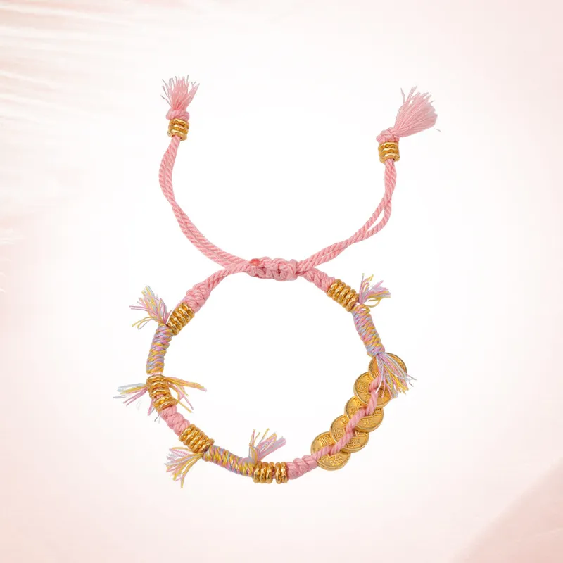 WINGSTOP Fabric Rope Bracelets Unisex-2