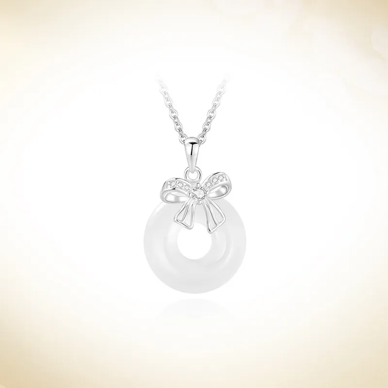 WINGSTOP Chalcedony Jade Necklaces Women's-1