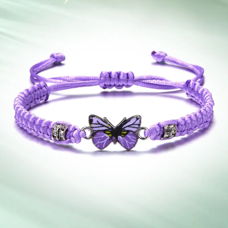 WINGSTOP Fabric Rope Bracelets Unisex-7