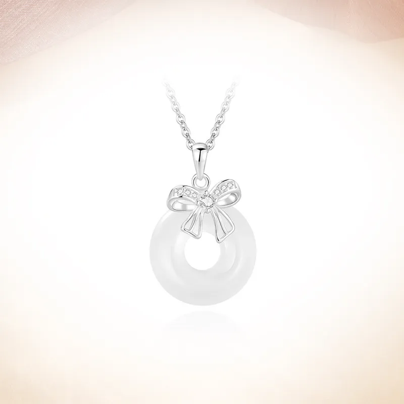 WINGSTOP Chalcedony Jade Necklaces Women's-2