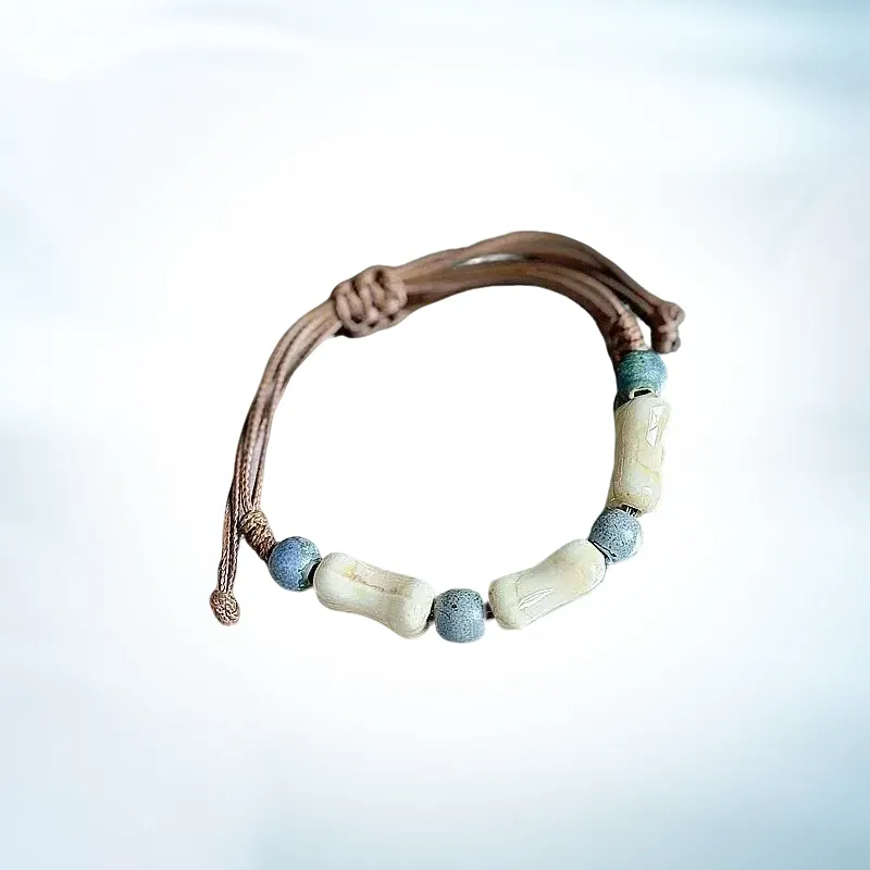 WINGSTOP Ceramic Rope Bracelets Unisex-1