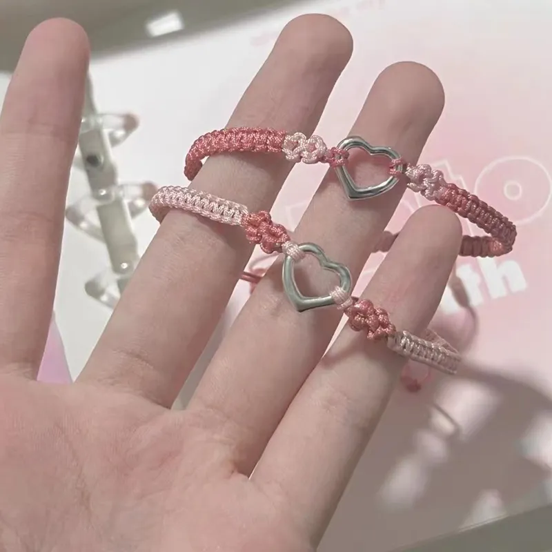 WINGSTOP Fabric Rope Bracelets Women's-5