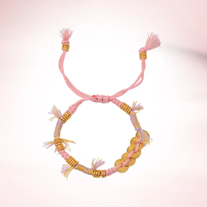 WINGSTOP Fabric Rope Bracelets Unisex-1