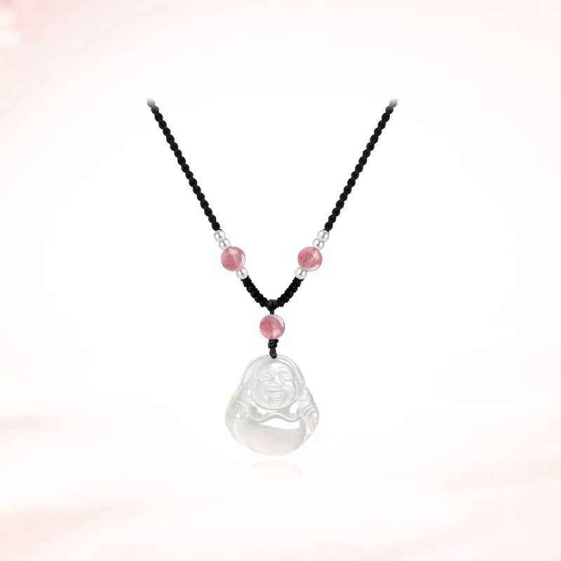 WINGSTOP Chalcedony Necklaces Unisex-1