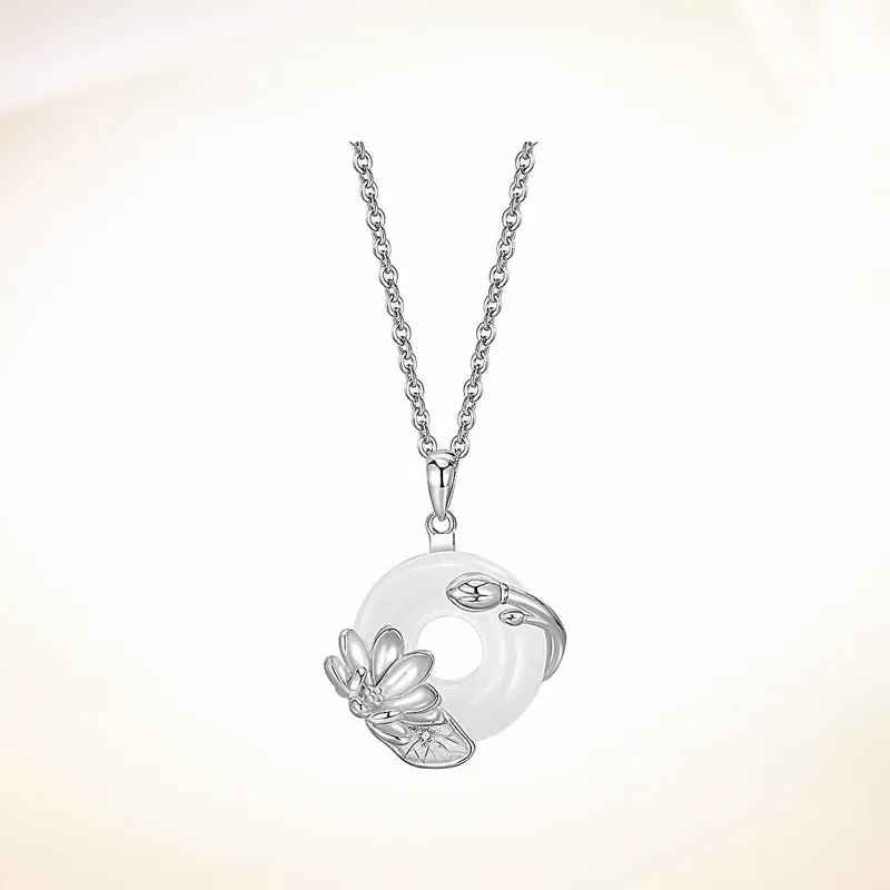 WINGSTOP Chalcedony Jade Necklaces Women's-1