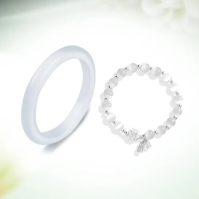 WINGSTOP Glass Cat Eye Bangles Women's-1