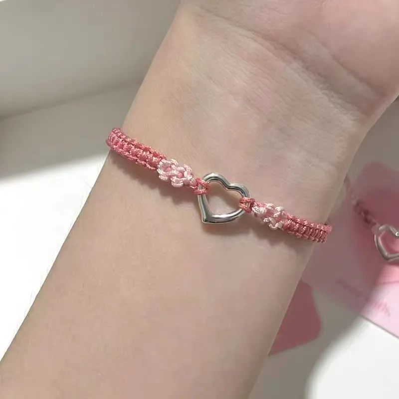 WINGSTOP Fabric Rope Bracelets Women's-3