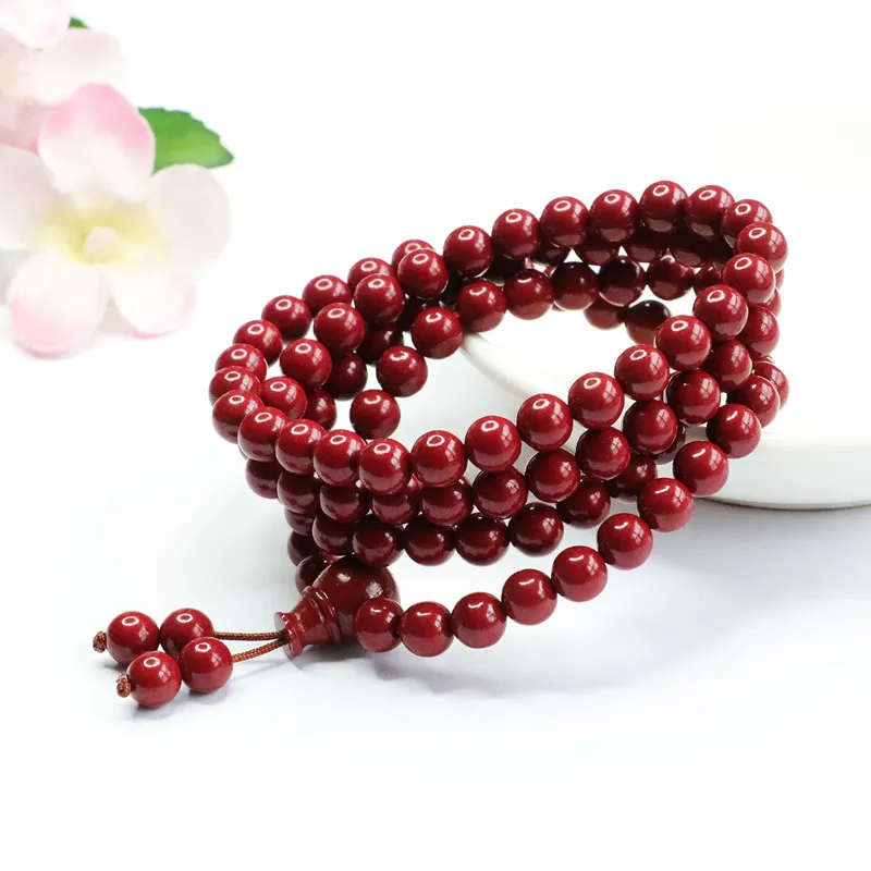 WINGSTOP Cinnabar Jade Bracelets Unisex-3