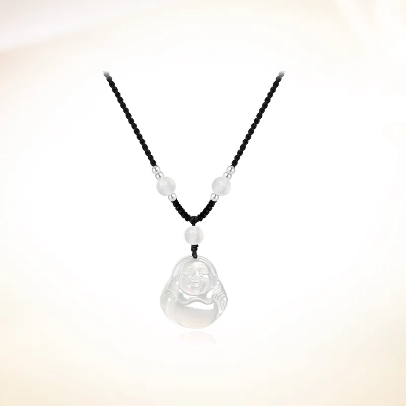 WINGSTOP Chalcedony Necklaces Unisex-5