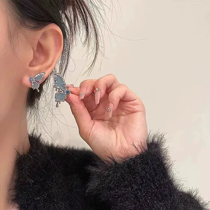 WINGSTOP Alloy Stud Earrings Women's-2